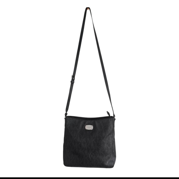 MICHAEL KORS Signature Jet Set Travel Messenger Crossbody Folio Bag Rare - Picture 4 of 15